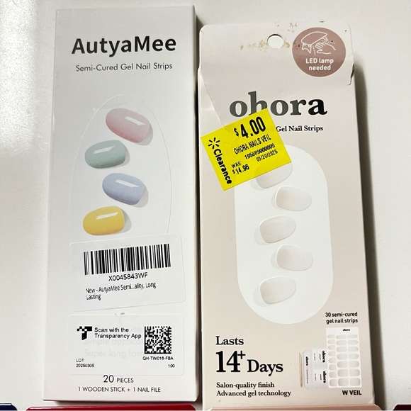 Set of Semi Cured Gel Nail Strips - Picture 4 of 5